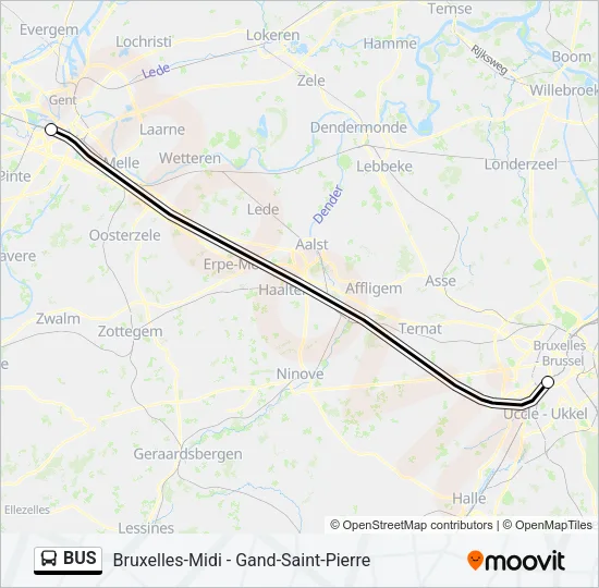 BUS Line Map