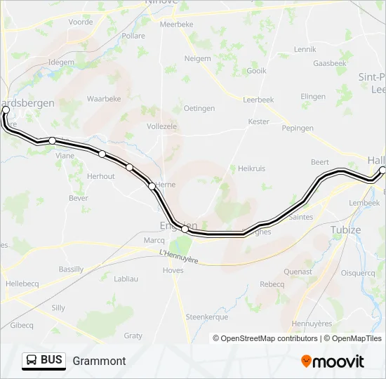 BUS Line Map