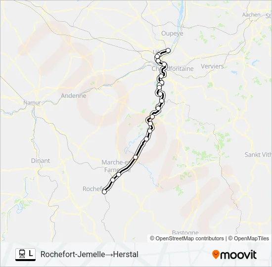 L Train Line Map