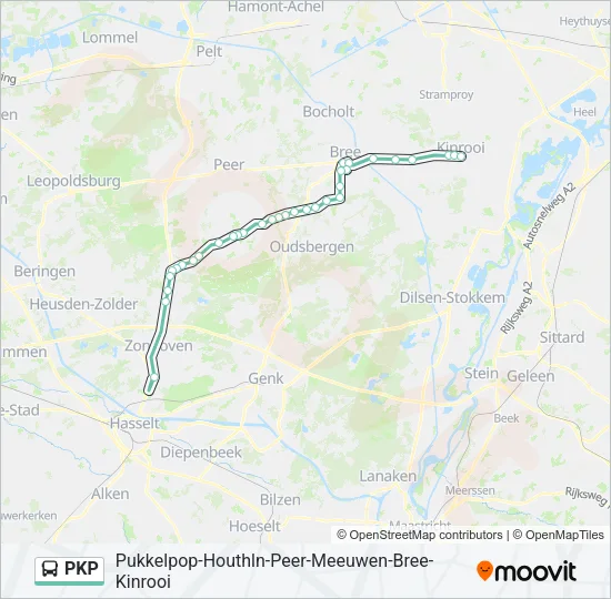 PKP Bus Line Map