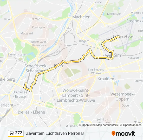 272 Bus Line Map