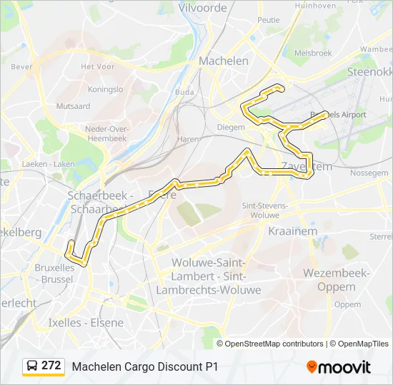 272 Bus Line Map