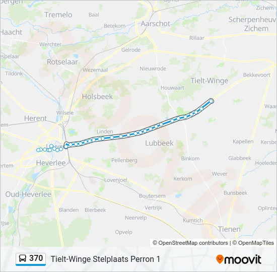370 Bus Line Map