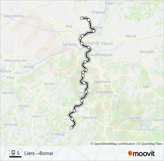 L Train Line Map