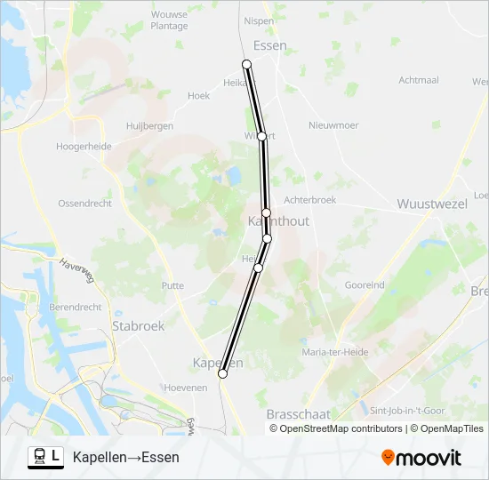 L Train Line Map