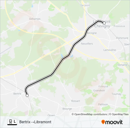 L Train Line Map