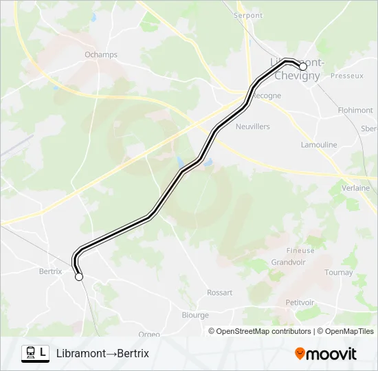 L Train Line Map