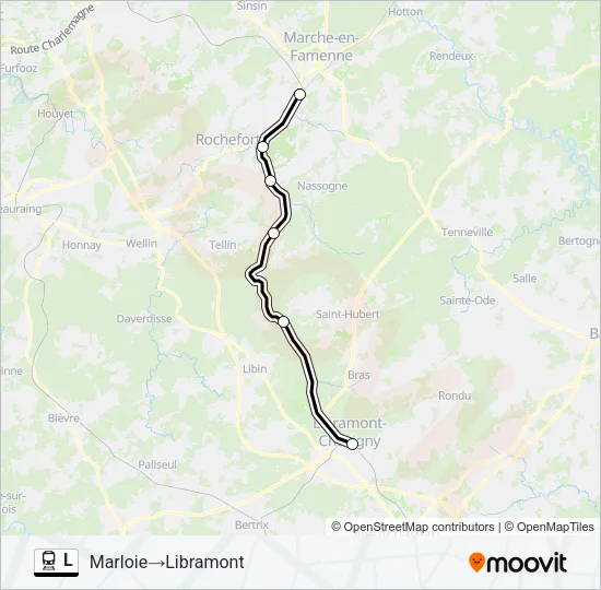 L Train Line Map