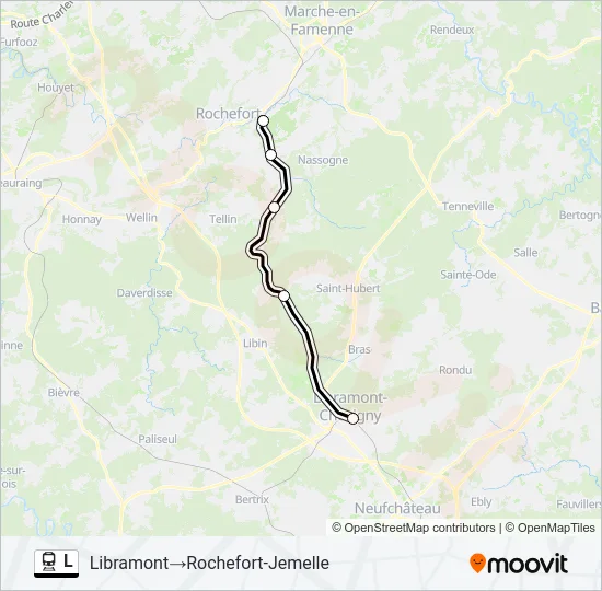 L Train Line Map