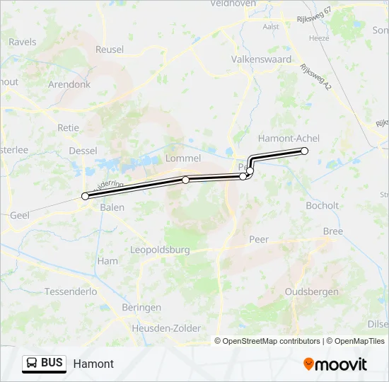 BUS Line Map