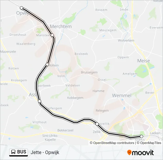 BUS Line Map