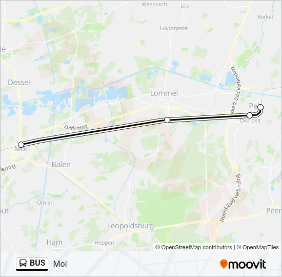 BUS Line Map