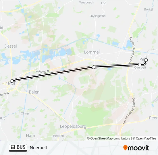 BUS Line Map