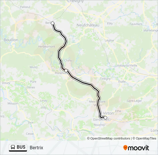 BUS Line Map