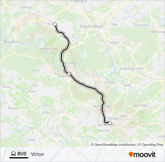 BUS Line Map