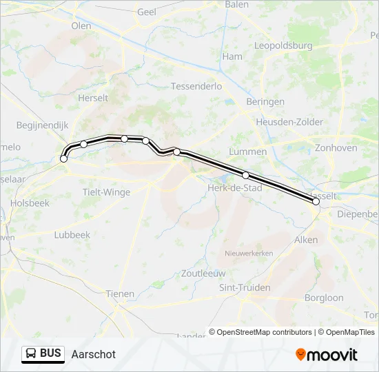 BUS Line Map