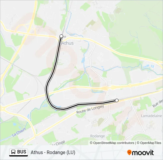 BUS Line Map