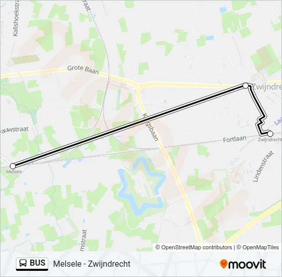 BUS Line Map