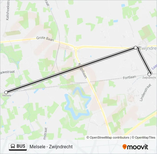 BUS Line Map