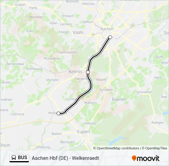 BUS Line Map