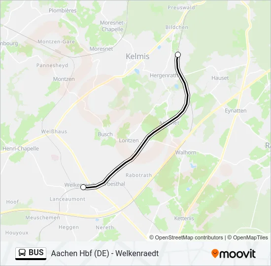 BUS Line Map