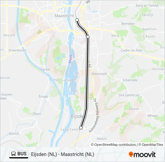 BUS Line Map