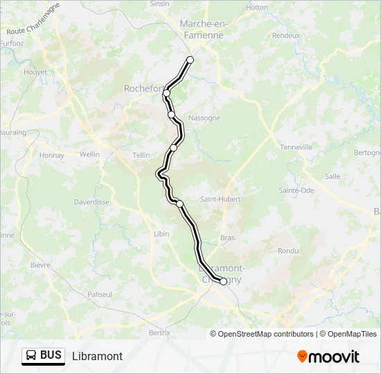 BUS Line Map