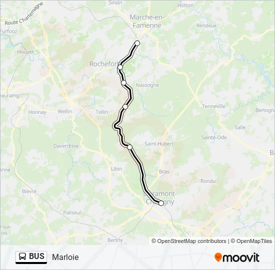 BUS Line Map