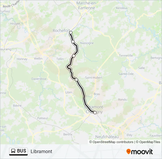 BUS Line Map