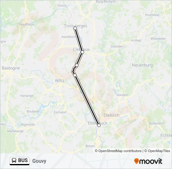 BUS Line Map