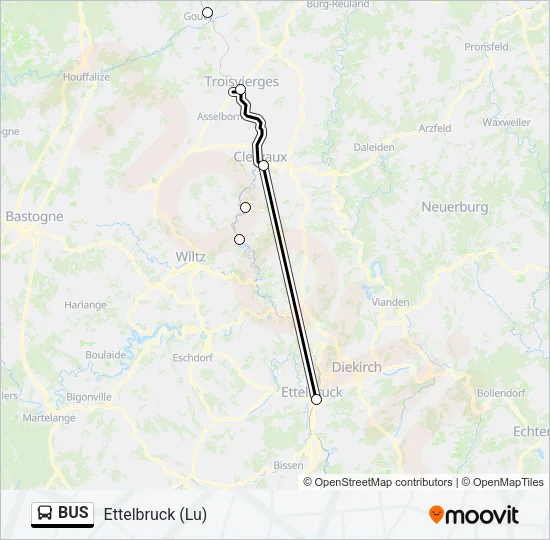 BUS Line Map