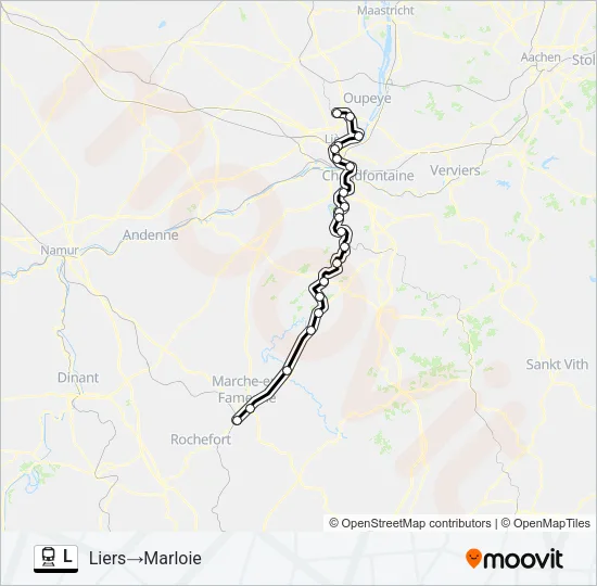 L Train Line Map
