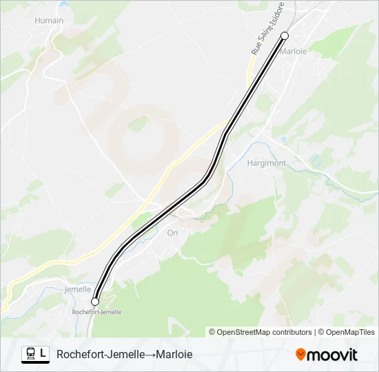 L Train Line Map