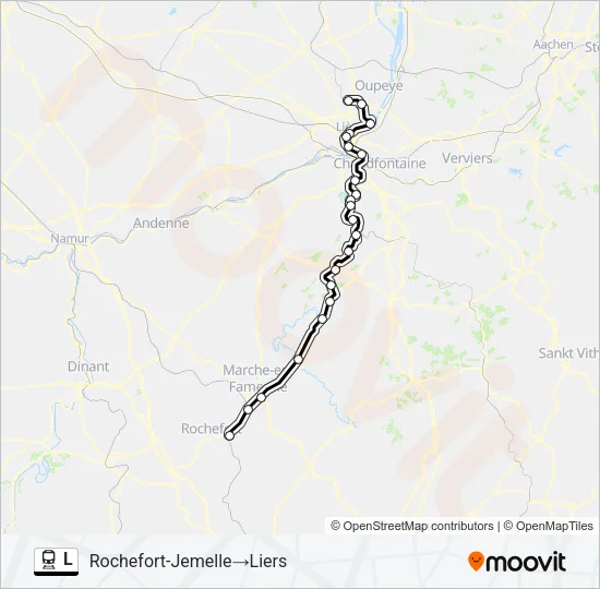 L Train Line Map