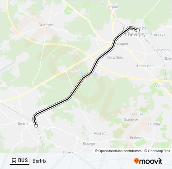 BUS Line Map