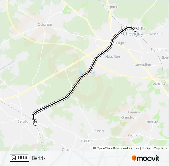 BUS Line Map