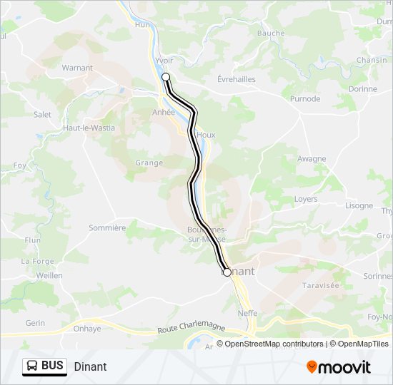 BUS Line Map