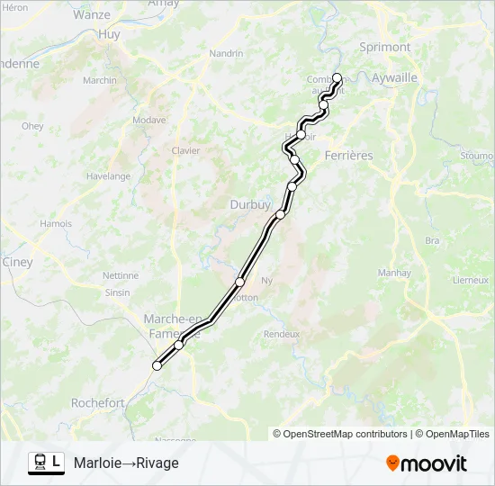 L Train Line Map