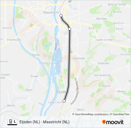 L Train Line Map