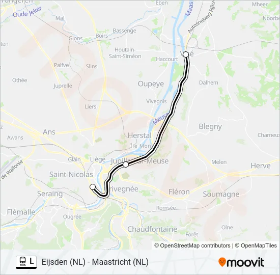 L Train Line Map