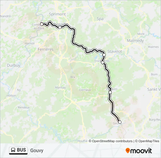 BUS Line Map
