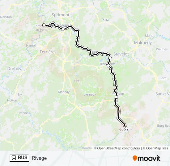 BUS Line Map