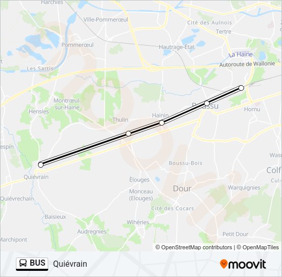 BUS Line Map