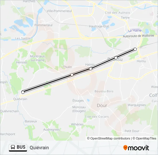 BUS Line Map
