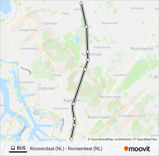 BUS Line Map