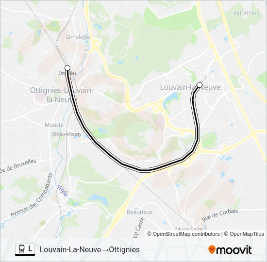 L Train Line Map
