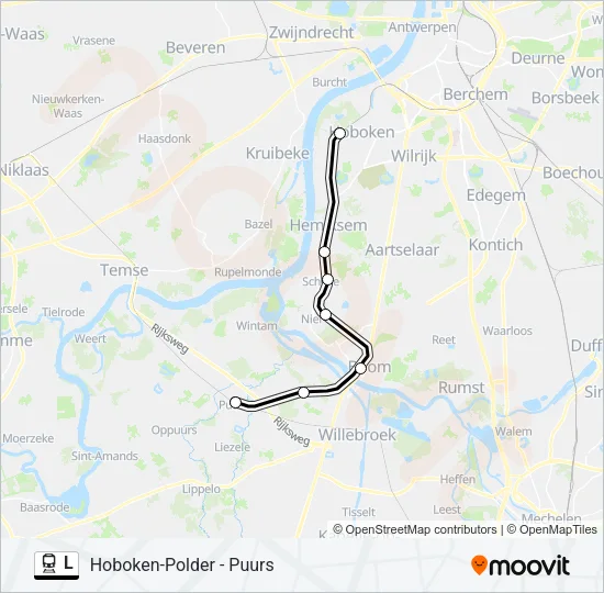L Train Line Map
