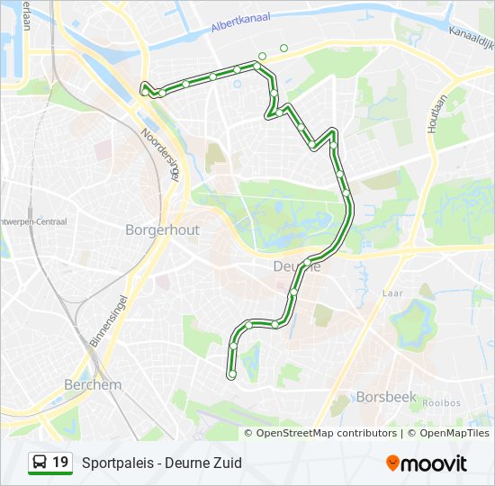Route: dienstregelingen, haltes en kaarten - Deurne (Bijgewerkt)