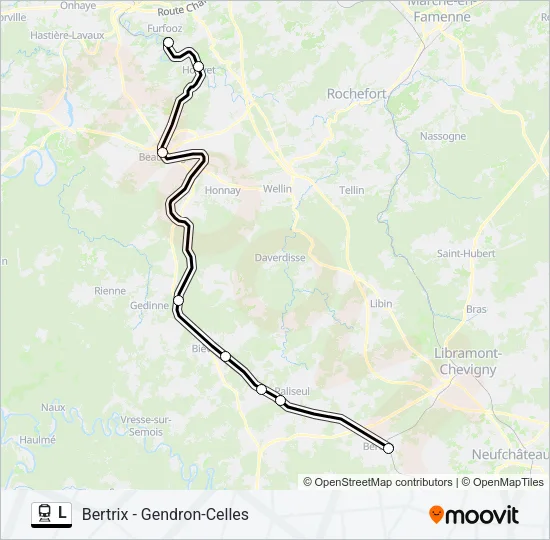 L Train Line Map