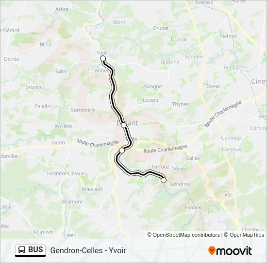 BUS Line Map